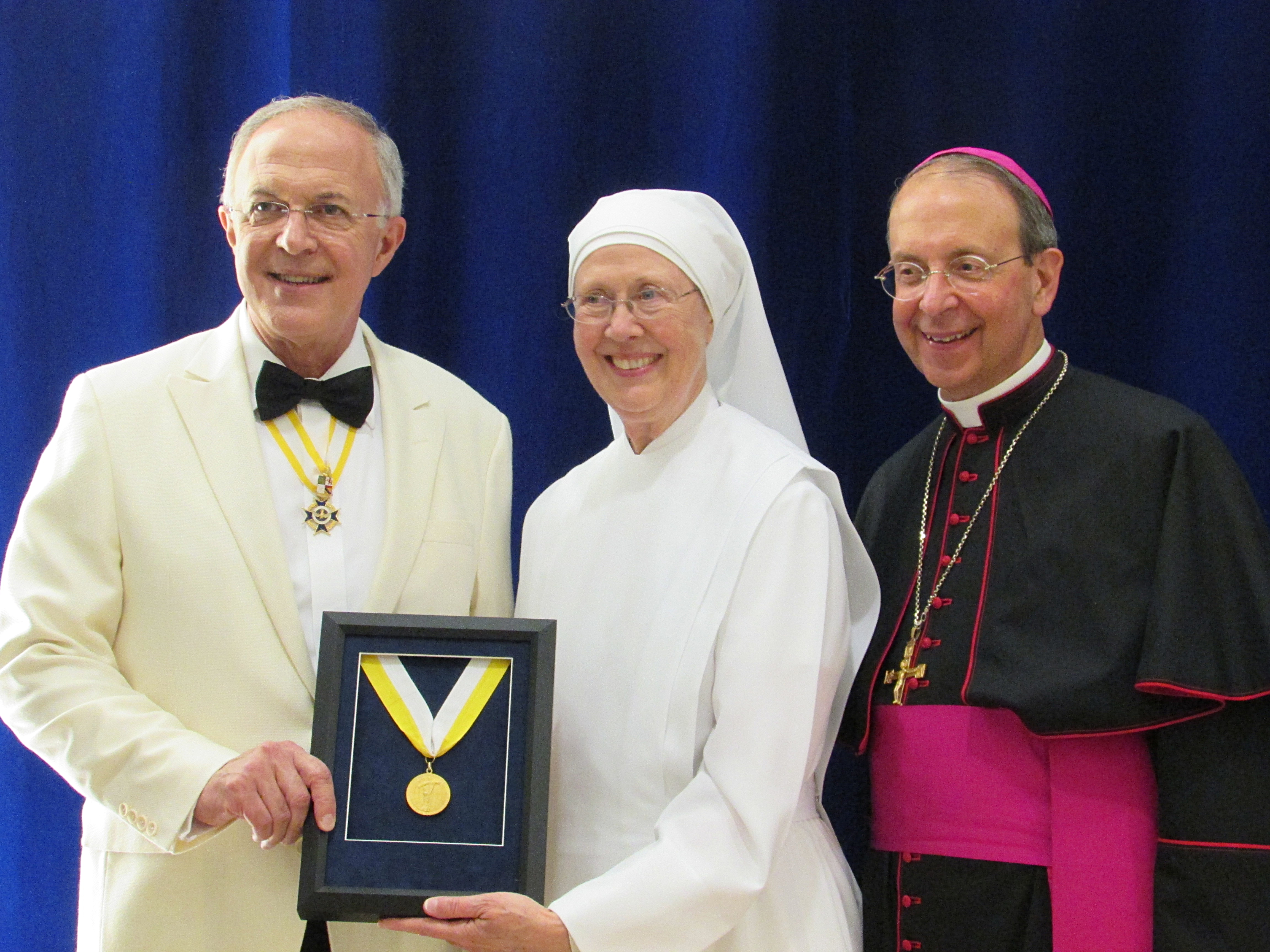Little Sisters Receive Gaudium et Spes Award from Knights of Columbus